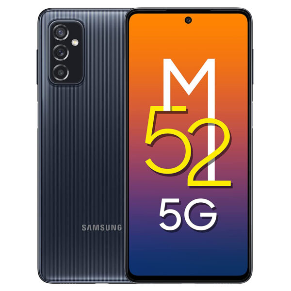 گوشی موبایل سامسونگ مدل GALAXY M52 5G SM-M526BR/DS دو سیم‌ کارت ظرفیت 128 گیگابایت و رم 8 گیگابایت - همراه چیا